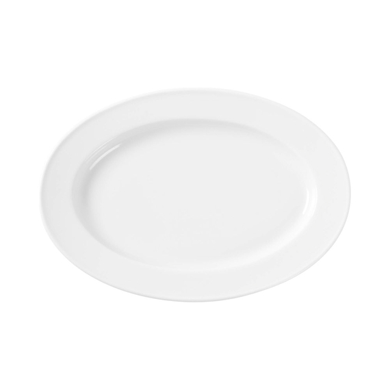 Hendi Platte, oval, Weiß, 290x200mm, Bild 3