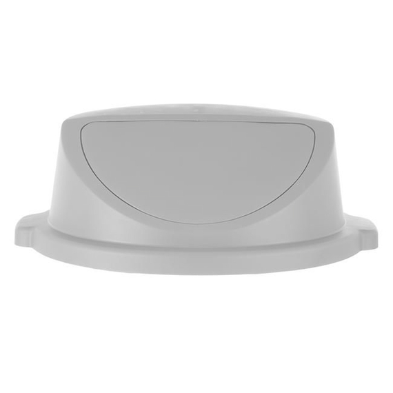 AmerBox Push-Deckel für Abfalleimer rund, Passend für 691038, Hellgrau, ⌀580x(H)190mm, Bild 3