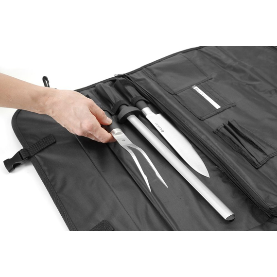 Hendi Messertransporttasche, Schwarz, 510x50x(H)170mm, Bild 5