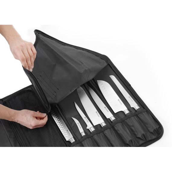 Hendi Messertransporttasche, Schwarz, 510x50x(H)170mm, Bild 9