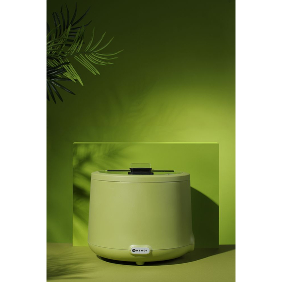Hendi Suppenkessel UNIQ, designed by Robert Bronwasser, 8L, Grün, 220-240V/500W, ⌀365x(H)325mm, Bild 9