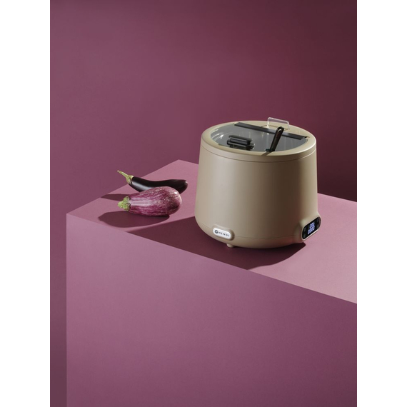 Hendi Suppenkessel UNIQ, designed by Robert Bronwasser, 8L, Beige, 220-240V/500W, ⌀365x(H)325mm, Bild 5
