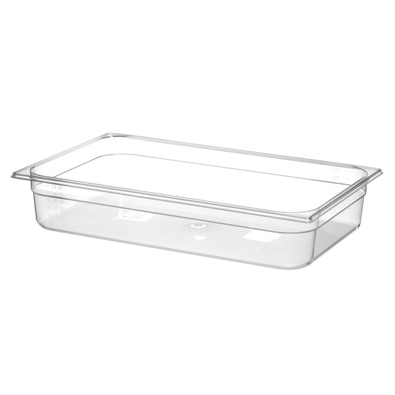 Hendi Gastronorm-Behälter 1/1, Profi Line, GN 1/1, 14L, Transparent, 530x325x(H)100mm, Bild 3