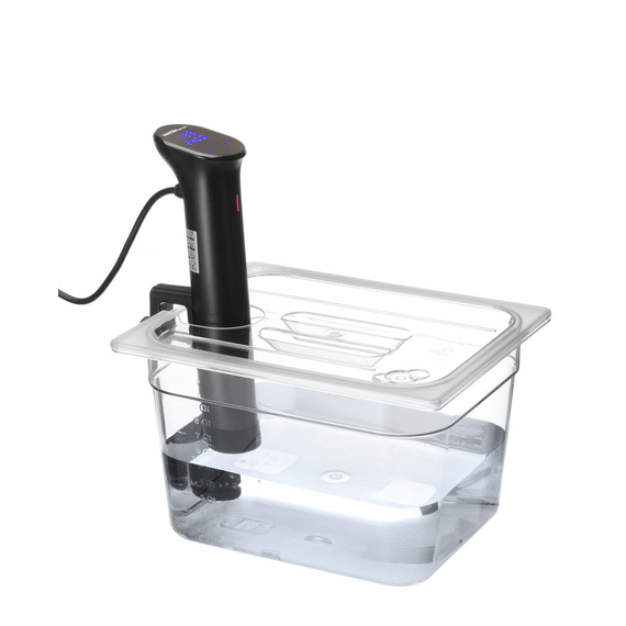 Hendi Gastronorm-Deckel mit Sous-Vide-Stab-Aussparung, GN 1/2, Transparent, 265x325mm, Bild 5