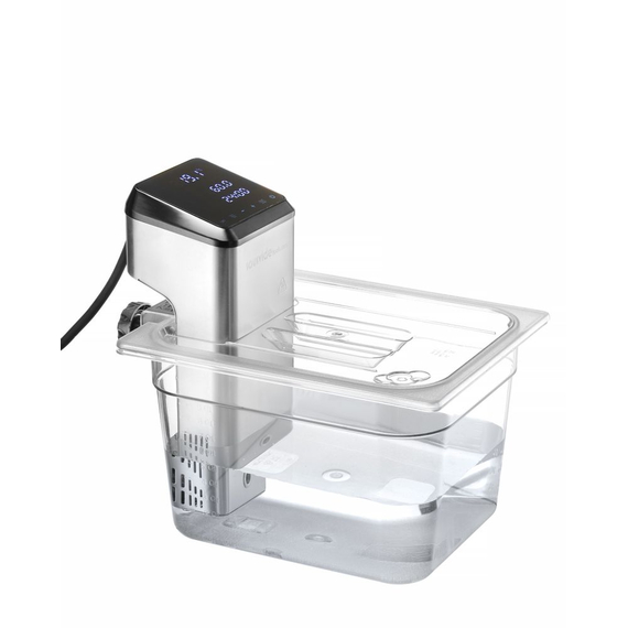 Hendi Gastronorm-Deckel mit Sous-Vide-Stab-Aussparung, GN 1/2, Transparent, 265x325mm, Bild 5