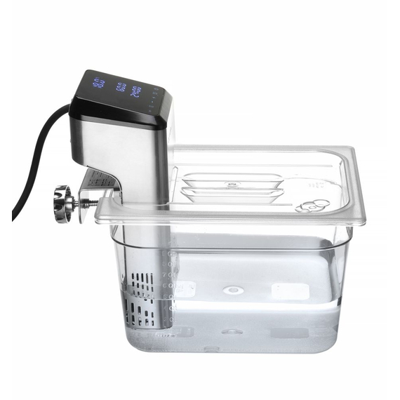 Hendi Gastronorm-Deckel mit Sous-Vide-Stab-Aussparung, GN 1/2, Transparent, 265x325mm, Bild 9