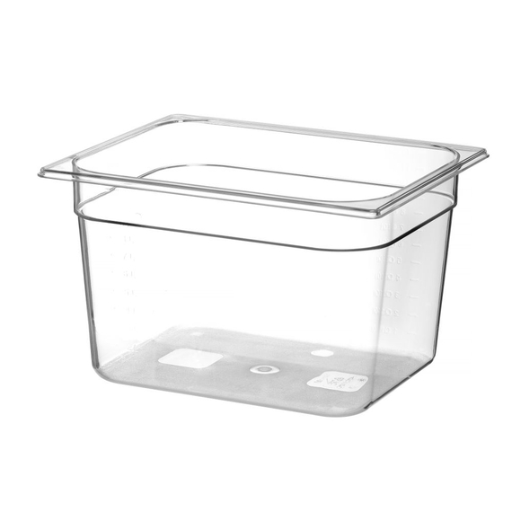 Hendi Gastronorm-Behälter 1/2, Profi Line, GN 1/2, 12,5L, Transparent, 325x265x(H)200mm, Bild 3