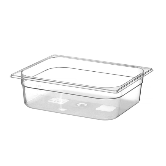Hendi Gastronorm-Behälter 1/2, Profi Line, GN 1/2, 6,5L, Transparent, 325x265x(H)100mm, Bild 3