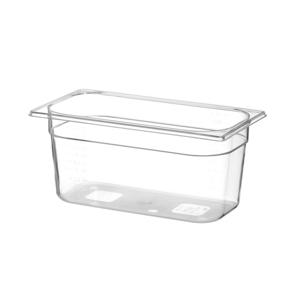 Hendi Gastronorm-Behälter 1/3, Profi Line, GN 1/3, 5,7L, Transparent, 325x176x(H)150mm, Bild 3
