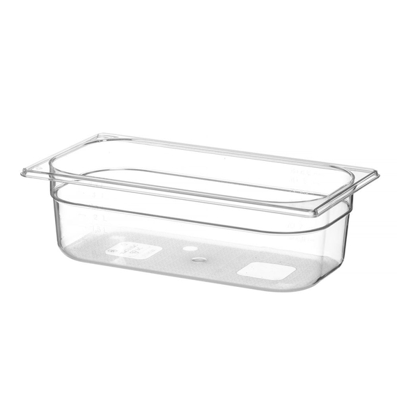 Hendi Gastronorm-Behälter 1/3, Profi Line, GN 1/3, 4L, Transparent, 325x176x(H)100mm, Bild 3