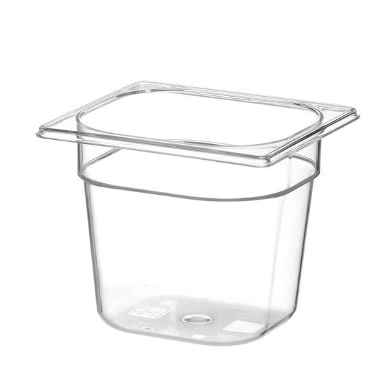 Hendi Gastronorm-Behälter 1/6, Profi Line, GN 1/6, 2,4L, Transparent, 176x162x(H)150mm, Bild 3