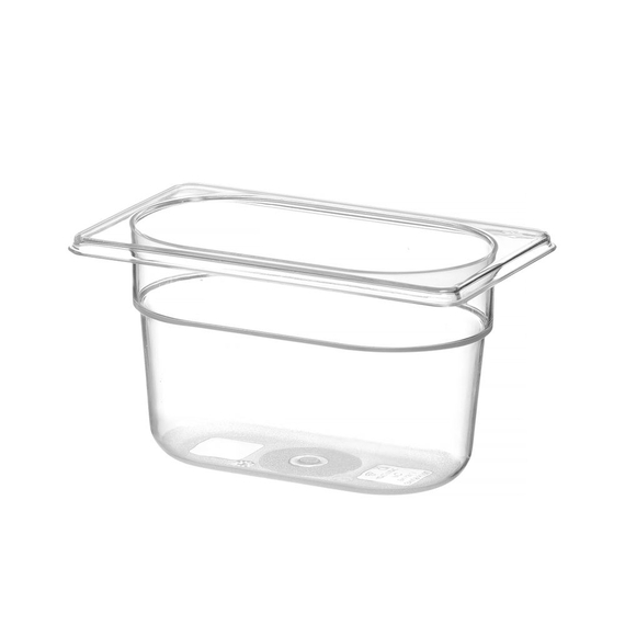 Hendi Gastronorm-Behälter 1/9, Profi Line, GN 1/9, 1L, Transparent, 176x108x(H)100mm, Bild 3