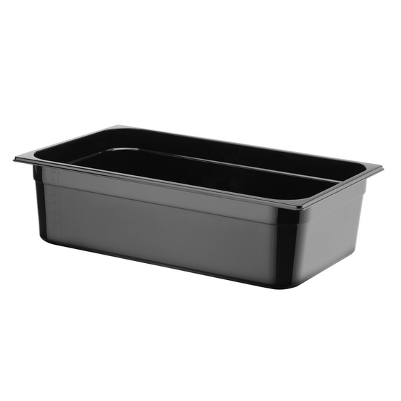Hendi Gastronorm-Behälter 1/1, Profi Line, GN 1/1, 21L, Schwarz, 530x325x(H)150mm, Bild 3