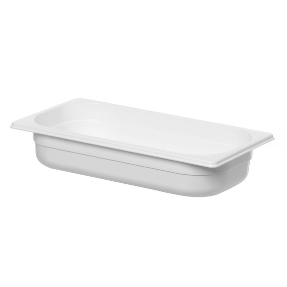 Hendi Gastronorm-Behälter 1/3, GN 1/3, 2,5L, Weiß, 325x176x(H)65mm, Bild 3