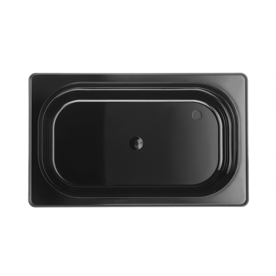 Hendi Gastronorm-Behälter 1/4, Profi Line, GN 1/4, 2,8L, Schwarz, 265x162x(H)100mm, Bild 5