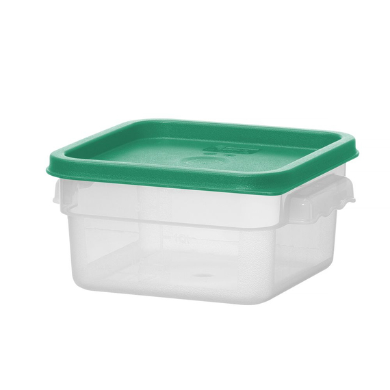 Hendi Lebensmittelbehälter mit Skala, 1,9L, 190x190x(H)95mm, Bild 3