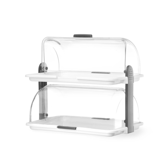 Hendi Rolltop-Display - doppelt, 465x310x(H)410mm, Bild 6