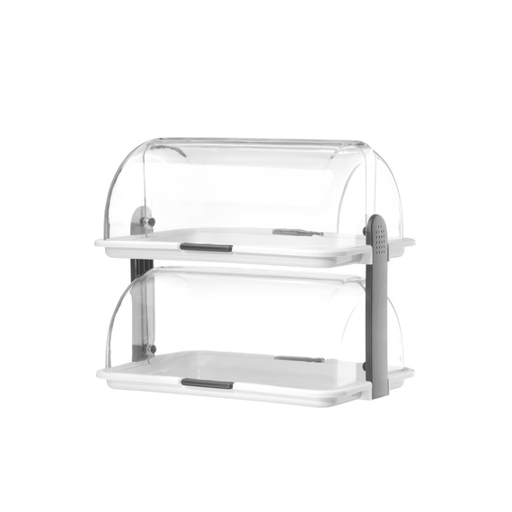 Hendi Rolltop-Display - doppelt, 380x260x(H)355mm, Bild 4