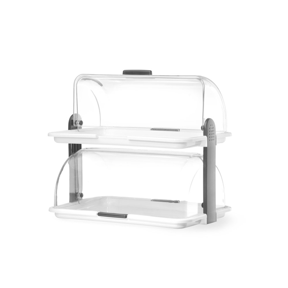 Hendi Rolltop-Display - doppelt, 380x260x(H)355mm, Bild 5