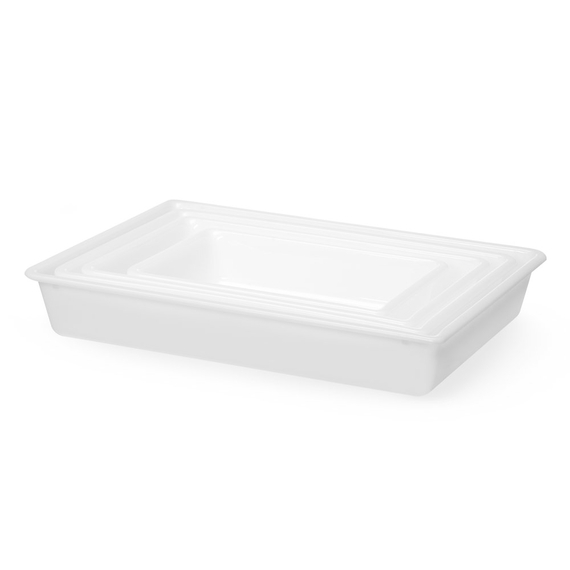 Hendi Vorbereitungsschale, 12L, Weiß, 535x385x(H)85mm, Bild 3