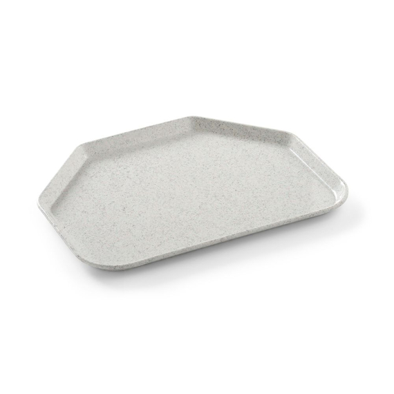 AmerBox Tablett, trapezförmig, Granit, 455x355mm