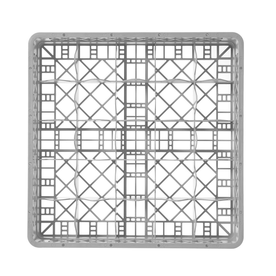 Hendi Gläserkorb für Geschirrspüler, 25 Fächer, 500x500x(H)104mm, Bild 3