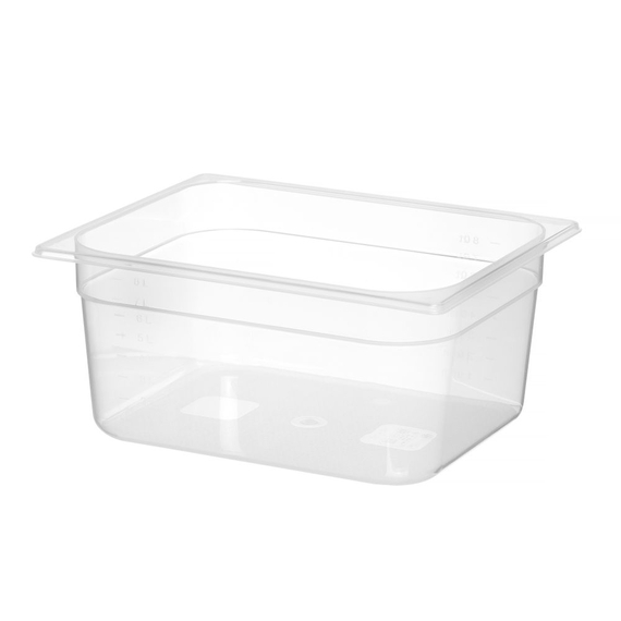 Hendi Gastronorm-Behälter 1/2, Profi Line, GN 1/2, 9,5L, Transparent, 325x265x(H)150mm, Bild 3