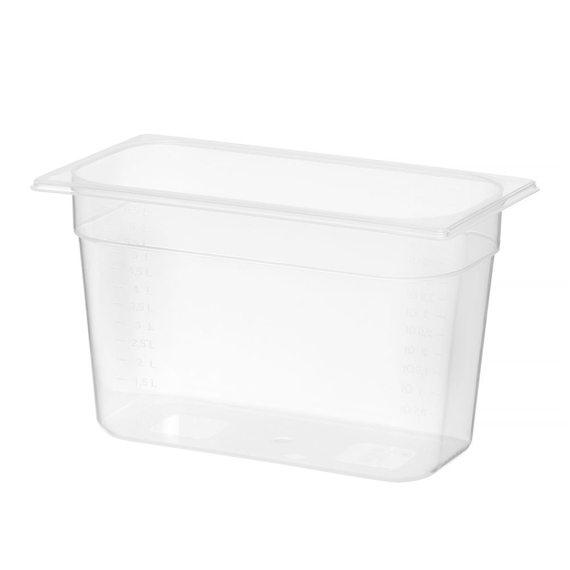 Hendi Gastronorm-Behälter 1/3, Profi Line, GN 1/3, 7,8L, Transparent, 325x176x(H)200mm, Bild 3