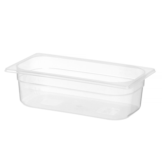 Hendi Gastronorm-Behälter 1/3, Profi Line, GN 1/3, 4L, Transparent, 325x176x(H)100mm, Bild 3