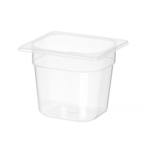 Hendi Gastronorm-Behälter 1/6, Profi Line, GN 1/6, 2,4L, Transparent, 176x162x(H)150mm, Bild 3