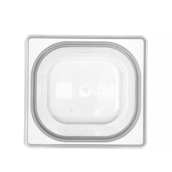 Hendi Gastronorm-Behälter 1/6, GN 1/6, 3,4L, Transparent, 176x162x(H)200mm, Bild 5