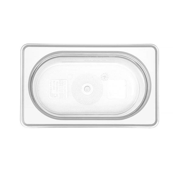 Hendi Gastronorm-Behälter 1/9, Profi Line, 1,0, GN 1/9, 1L, Transparent, 176x108x(H)100mm, Bild 5