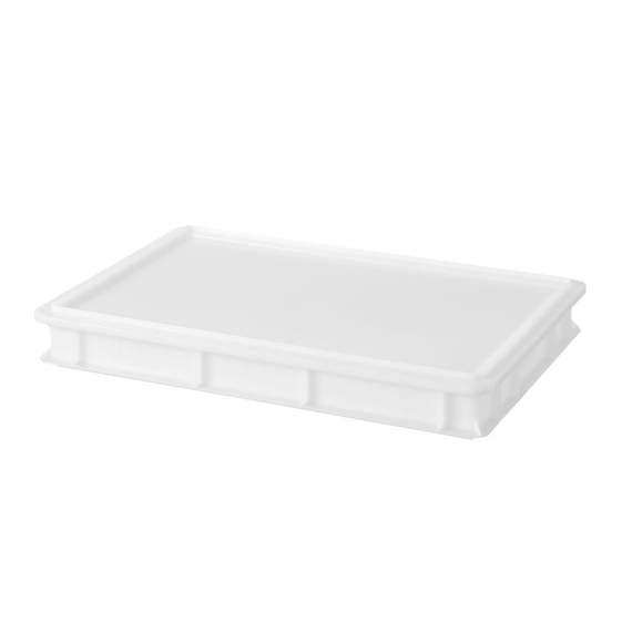 AmerBox Pizzateig-Box 600x400, Profi Line, Weiß, 600x400x(H)70mm, Rechteckig, Bild 2