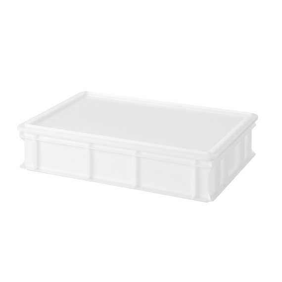 AmerBox Pizzateig-Box 600x400, Profi Line, Weiß, 600x400x(H)130mm, Rechteckig, Bild 2