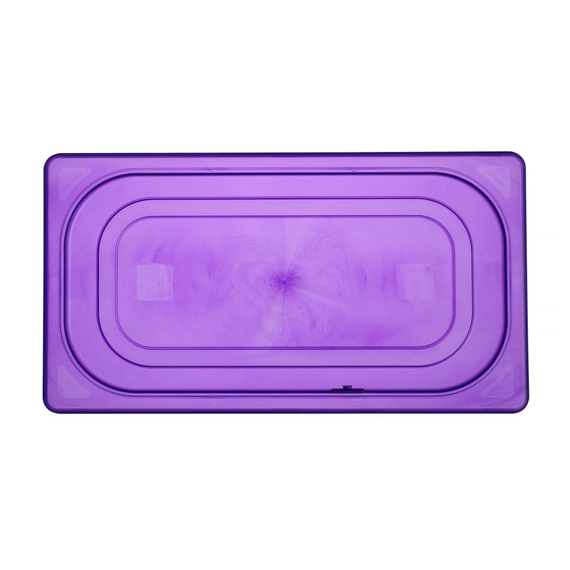 Hendi Gastronorm-Deckel violett, GN 1/3, Violett, 325x176mm, Bild 3