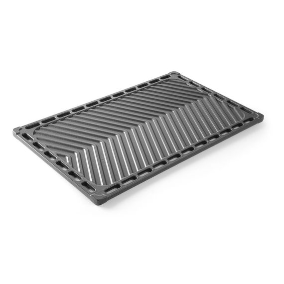 Hendi Gusseisen-Grillplatte, GN 1/1, 325x530mm, Bild 7