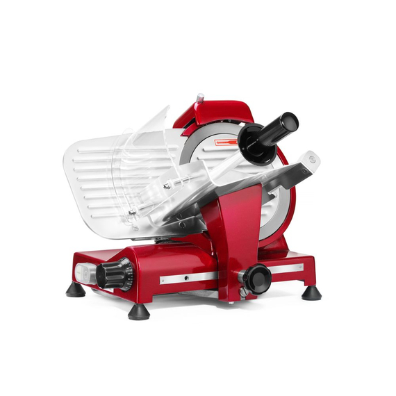 Hendi Aufschnittmaschine Profi Line 220 rote Sonderedition, Profi Line, 230V/280W, 506x435x(H)347mm, Bild 4