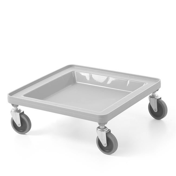 AmerBox Fahrgestell für Universal-Regale 500×500 mm, Hellgrau, 500x500x(H)180mm, Bild 5