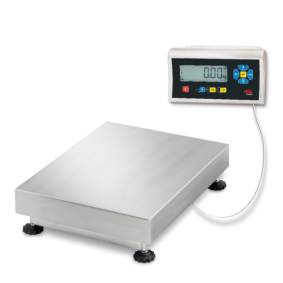 ADE Plattformwaage mit Eichzulassung, VSL-Niro5 + STAN07, 150 kg