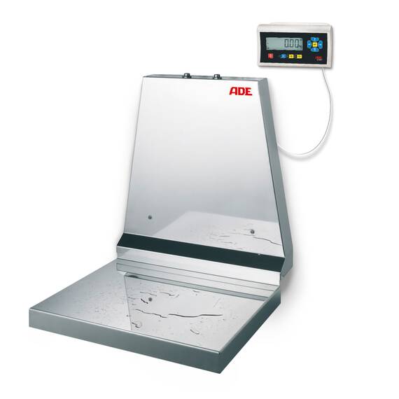 ADE Wandwaage mit Eichzulassung, Terrex-N-NIRO-IP + STAN07, 150 kg