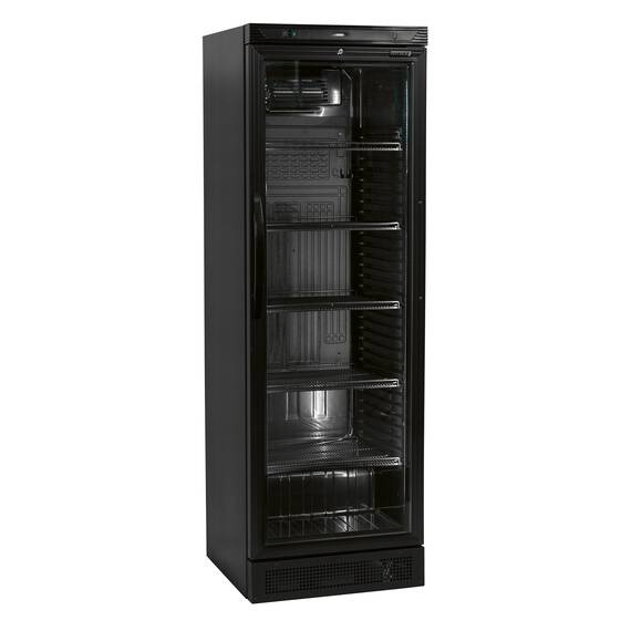 NordCap Gewerbekühlschrank KU 385 G BLACK