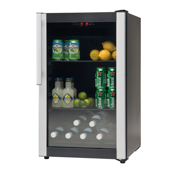 NordCap Glastürkühlschrank M 85