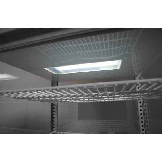 Arktic Aufsatz-Kühlvitrine 68 Liter, schwarz, Farbe: Schwarz, Inhalt: 68 Liter, Bild 3