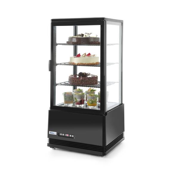 Arktic Aufsatz-Kühlvitrine 78 Liter, schwarz, Farbe: Schwarz, Inhalt: 78 Liter, Bild 2