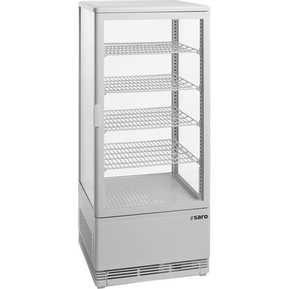 SARO Kühlvitrine SC 100 weiß, Inhalt: 100 Liter, Farbe: Weiß
