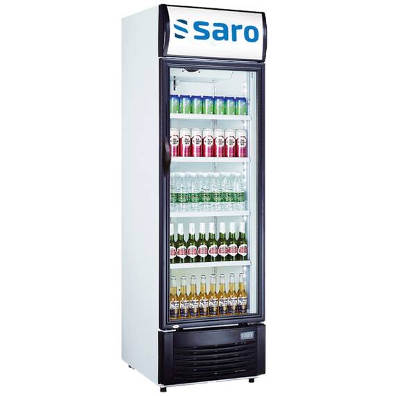 SARO Getränkekühlschrank mit Werbetafel GTK 382