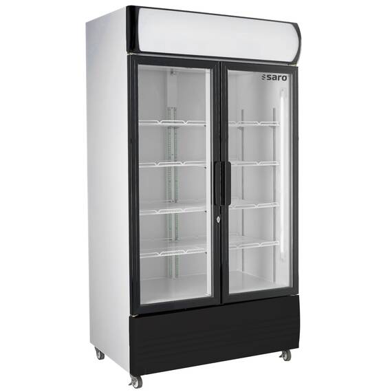 SARO Kühlschrank m. 2 Glastüren+Canopy Modell GTK 580