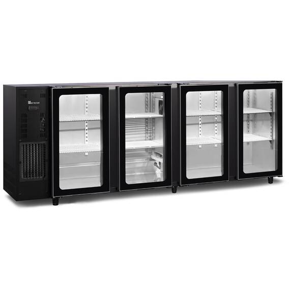 SARO Backbarcooler mit 4 Glastüren Modell FGB451-267PV