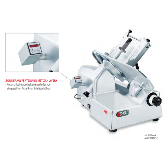 ADE Automatischer Schwerkraftschneider AUTOMATIC-Z-400-T, mit Glattem Messer + Teflonbeschichtet, Ausführung: mit Glattem Messer + Teflonbeschichtet, Bild 2