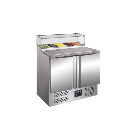 SARO Pizzatisch mit Glasaufsatz PS 200 G, Bild 2